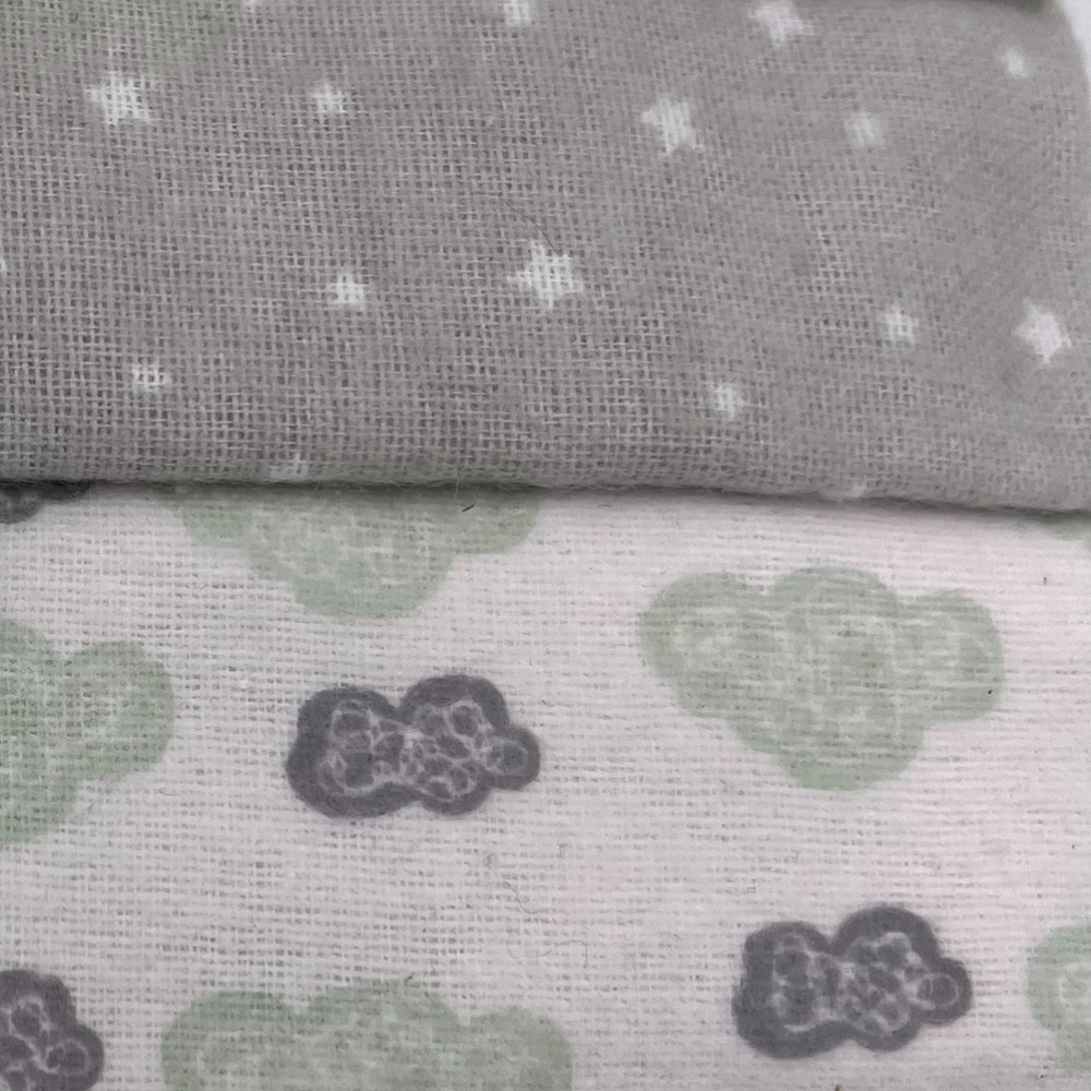 100% COTTON 4 PACK RECEIVING BLANKETS - Picture 7 of 9